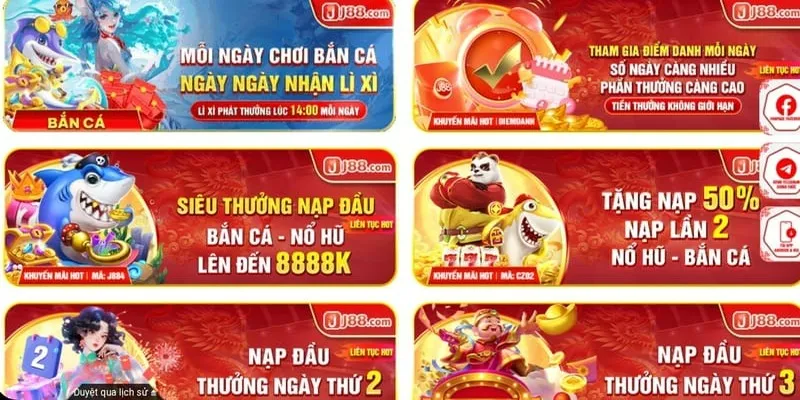 Quà tặng đặc biệt dành cho game Bắn cá và Nổ hũ